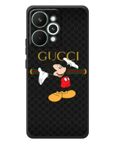 Чехол для Realme 15 Pro с картинкой «Микки Маус Gucci»