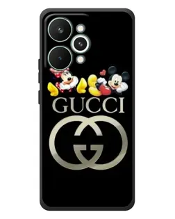 Чехол для Realme 15 Pro с картинкой «Gucci — герои Disney»