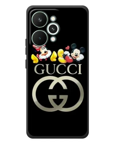 Чехол для Realme 15 Pro с картинкой «Gucci — герои Disney»