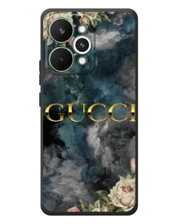Чехол для Realme 15 Pro с картинкой «Абстрактные цветы Gucci»