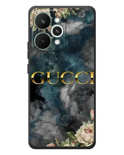 Чехол для Realme 15 Pro с картинкой «Абстрактные цветы Gucci»