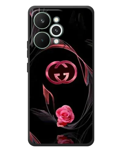 Чехол для Realme 15 Pro с картинкой «Gucci — неоновая роза»