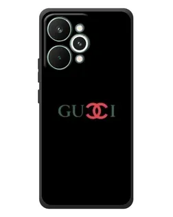 Чехол для Realme 15 Pro с картинкой «Gucci — красный градиент»