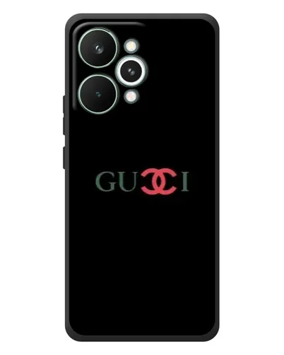 Чехол для Realme 15 Pro с картинкой «Gucci — красный градиент»