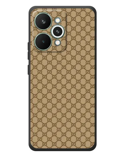 Чехол для Realme 15 Pro с картинкой «Gucci — классический беж» Чехол для Realme 15 Pro с картинкой «Gucci — классический беж»