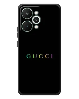 Чехол для Realme 15 Pro с картинкой «Gucci — неоновый минимализм»