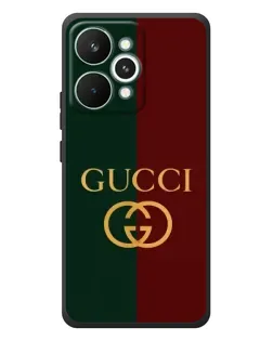 Чехол для Realme 15 Pro с картинкой «Gucci — темно-зеленый градиент»