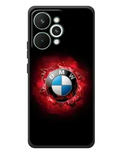 Чехол для Realme 15 Pro с картинкой «Логотип BMW — вспышка»