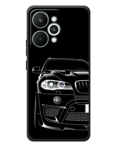 Чехол для Realme 15 Pro с картинкой «Темный силуэт BMW» Чехол для Realme 15 Pro с картинкой «Темный силуэт BMW»