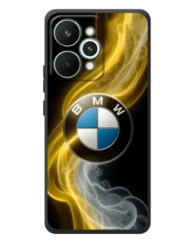 Чехол для Realme 15 Pro с картинкой «Золотистый дым BMW» Чехол для Realme 15 Pro с картинкой «Золотистый дым BMW»