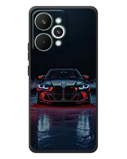 Чехол для Realme 15 Pro с картинкой «BMW на мокрой дороге»