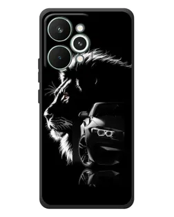 Чехол для Realme 15 Pro с картинкой «BMW и лев»
