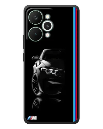 Чехол для Realme 15 Pro с картинкой «Силуэт BMW в темноте» Чехол для Realme 15 Pro с картинкой «Силуэт BMW в темноте»