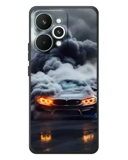 Чехол для Realme 15 Pro с картинкой «BMW в дыму»
