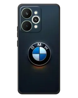 Чехол для Realme 15 Pro с картинкой «Логотип BMW — минимализм»