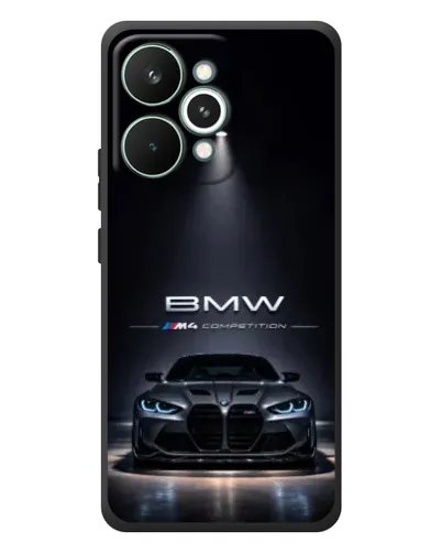 Чехол для Realme 15 Pro с картинкой «BMW сквозь ночной город» Чехол для Realme 15 Pro с картинкой «BMW сквозь ночной город»