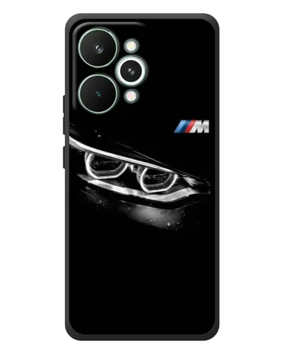 Чехол для Realme 15 Pro с картинкой «BMW — взгляд тигра» Чехол для Realme 15 Pro с картинкой «BMW — взгляд тигра»