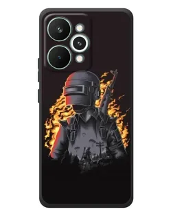 Чохол для Realme 15 Pro з картинкою «PUBG — вогняний силует» Чохол для Realme 15 Pro з картинкою «PUBG — вогняний силует»