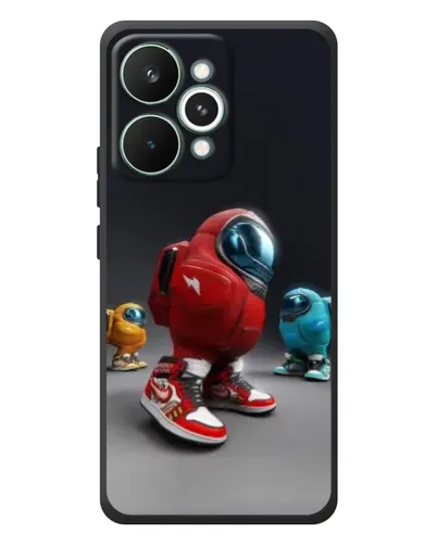 Чохол для Realme 15 Pro з картинкою «Among Us — 3D стиль» Чохол для Realme 15 Pro з картинкою «Among Us — 3D стиль»
