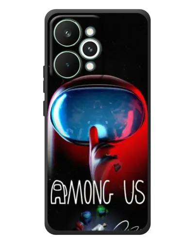 Чохол для Realme 15 Pro з картинкою «Червоний імпостер — макро» Чохол для Realme 15 Pro з картинкою «Червоний імпостер — макро»