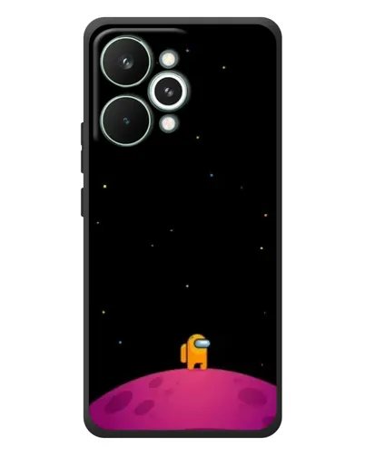 Чохол для Realme 15 Pro з картинкою «Самотній герой на планеті» Чохол для Realme 15 Pro з картинкою «Самотній герой на планеті»