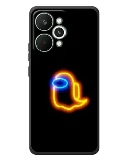 Чохол для Realme 15 Pro з картинкою «Among Us неонове сяйво»