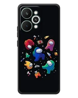 Чохол для Realme 15 Pro з картинкою «Among Us космос» Чохол для Realme 15 Pro з картинкою «Among Us космос»