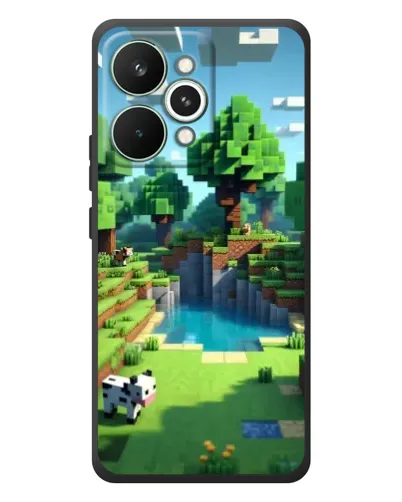 Чохол для Realme 15 Pro з картинкою «Minecraft літній день»