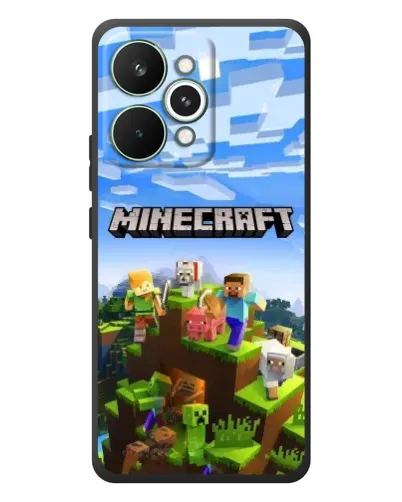Чохол для Realme 15 Pro з картинкою «Minecraft класичний світ»
