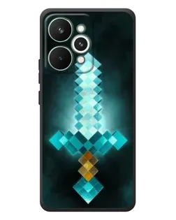 Чохол для Realme 15 Pro з картинкою «Алмазний меч неон»
