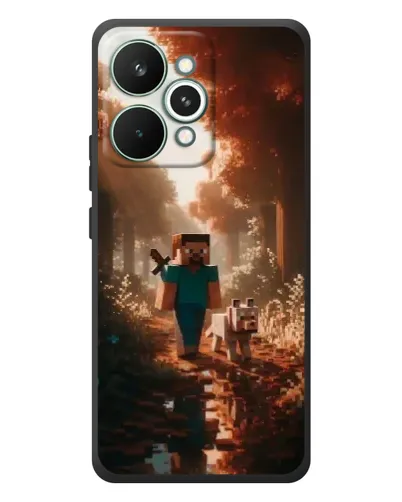 Чохол для Realme 15 Pro з картинкою «Стів у лісі»
