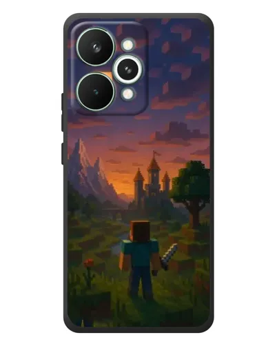 Чохол для Realme 15 Pro з картинкою «Стів біля вежі»