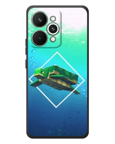 Чехол для Realme 15 Pro с картинкой «Черепаха Minecraft» Чехол для Realme 15 Pro с картинкой «Черепаха Minecraft»