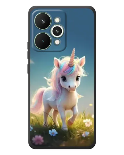Чехол для Realme 15 Pro с картинкой «Единорог на поляне» Чехол для Realme 15 Pro с картинкой «Единорог на поляне»