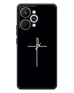 Чехол для Realme 15 Pro с картинкой «Тонкий крест» Чехол для Realme 15 Pro с картинкой «Тонкий крест»