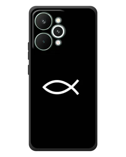 Чехол для Realme 15 Pro с картинкой «Символ рыбы Jesus» Чехол для Realme 15 Pro с картинкой «Символ рыбы Jesus»