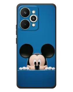 Чехол для Realme 15 Pro с картинкой «Микки выглядывает»