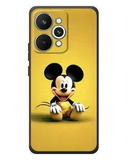 Чехол для Realme 15 Pro с картинкой «Микки на желтом»