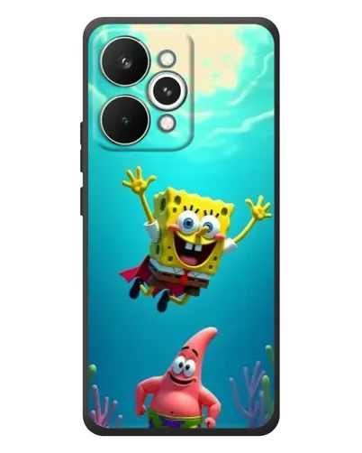 Чехол для Realme 15 Pro с картинкой «Спанч Боб под водой» Чехол для Realme 15 Pro с картинкой «Спанч Боб под водой»