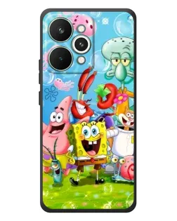 Чехол для Realme 15 Pro с картинкой «Губка Боб и друзья» Чехол для Realme 15 Pro с картинкой «Губка Боб и друзья»