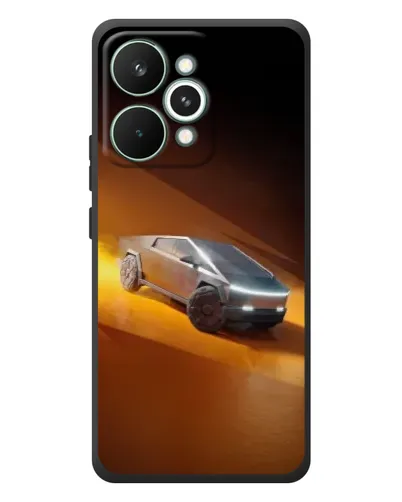 Чехол для Realme 15 Pro с картинкой «Cybertruck в пустыне» Чехол для Realme 15 Pro с картинкой «Cybertruck в пустыне»