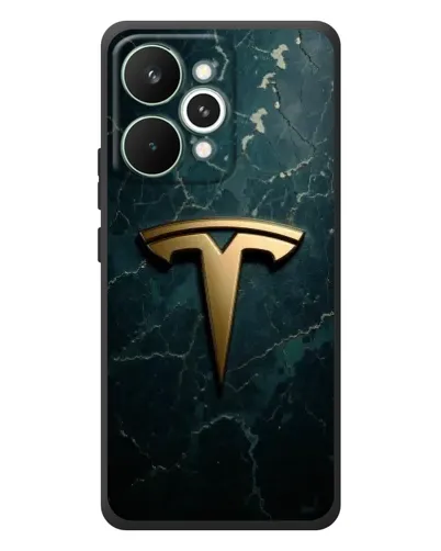 Чехол для Realme 15 Pro с картинкой «Мраморная Tesla Gold» Чехол для Realme 15 Pro с картинкой «Мраморная Tesla Gold»