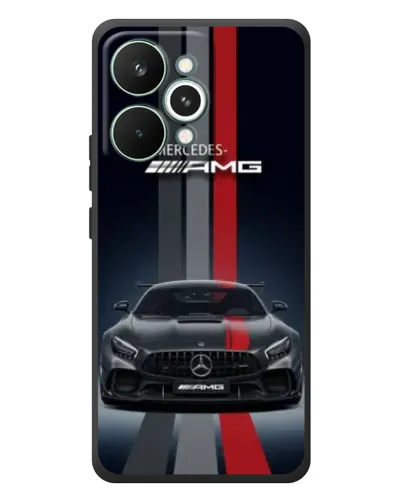 Чехол для Realme 15 Pro с картинкой «Mercedes — белый карбон» Чехол для Realme 15 Pro с картинкой «Mercedes — белый карбон»