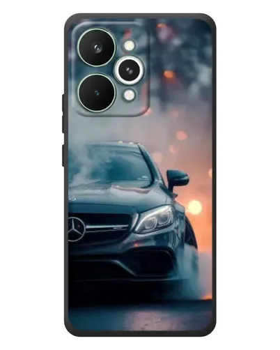 Чехол для Realme 15 Pro с картинкой «Mercedes — ночной город» Чехол для Realme 15 Pro с картинкой «Mercedes — ночной город»