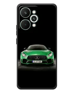 Чехол для Realme 15 Pro с картинкой «Mercedes — неоновый лого»