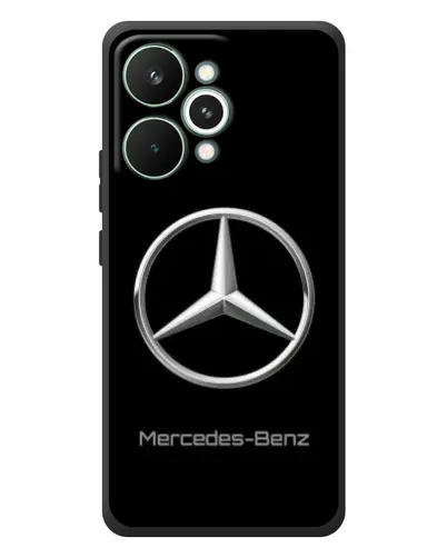 Чехол для Realme 15 Pro с картинкой «Mercedes Silver Logo» Чехол для Realme 15 Pro с картинкой «Mercedes Silver Logo»