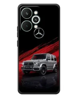 Чехол для Realme 15 Pro с картинкой «Mercedes G-Class красный»