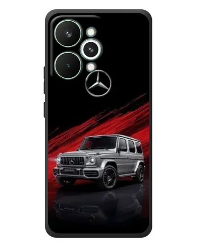 Чехол для Realme 15 Pro с картинкой «Mercedes G-Class красный» Чехол для Realme 15 Pro с картинкой «Mercedes G-Class красный»
