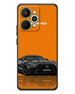 Чехол для Realme 15 Pro с картинкой «Оранжевый Mercedes AMG»