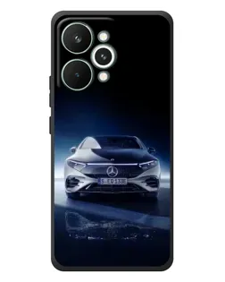 Чехол для Realme 15 Pro с картинкой «Ночной Mercedes EQ»